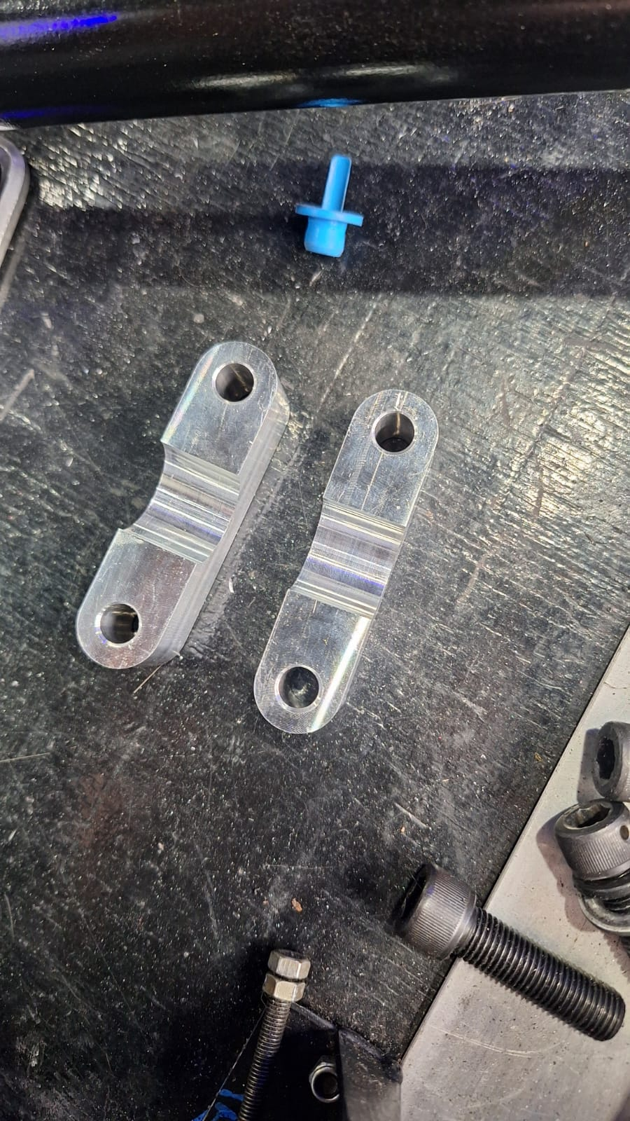 Bancadas de aluminio maquinadas en CNC